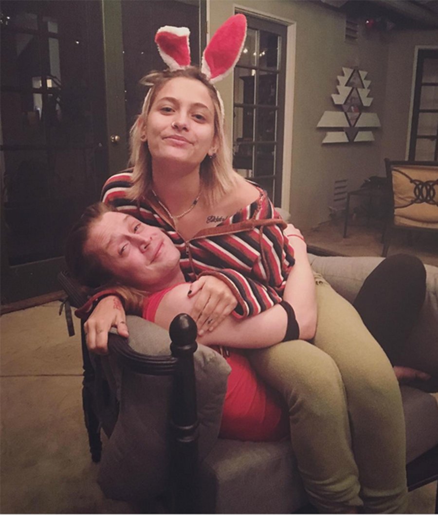 Macaulay Culkin and Paris Jackson