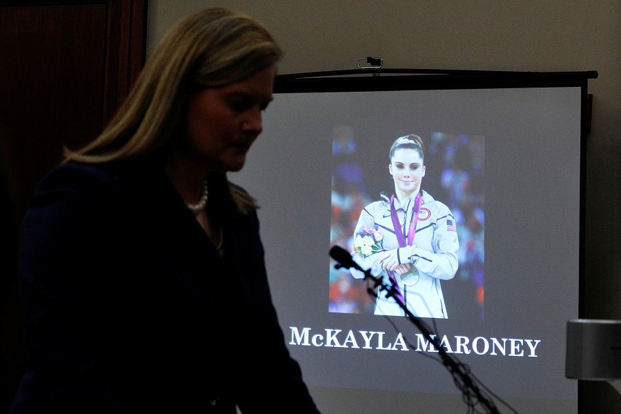 Angela Povilaitis McKayla Maroney testimony Larry Nassar