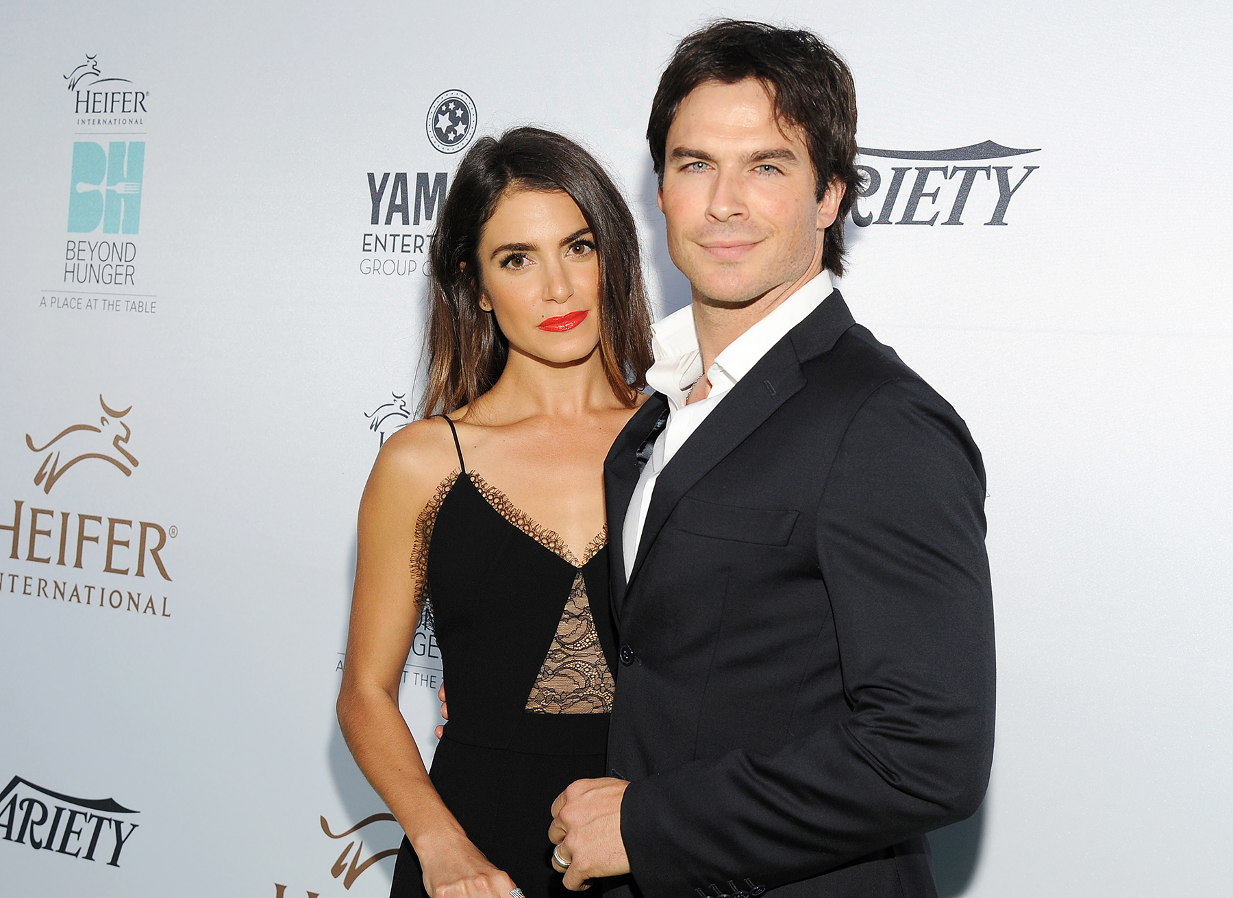 Nikki Reed and Ian Somerhalder