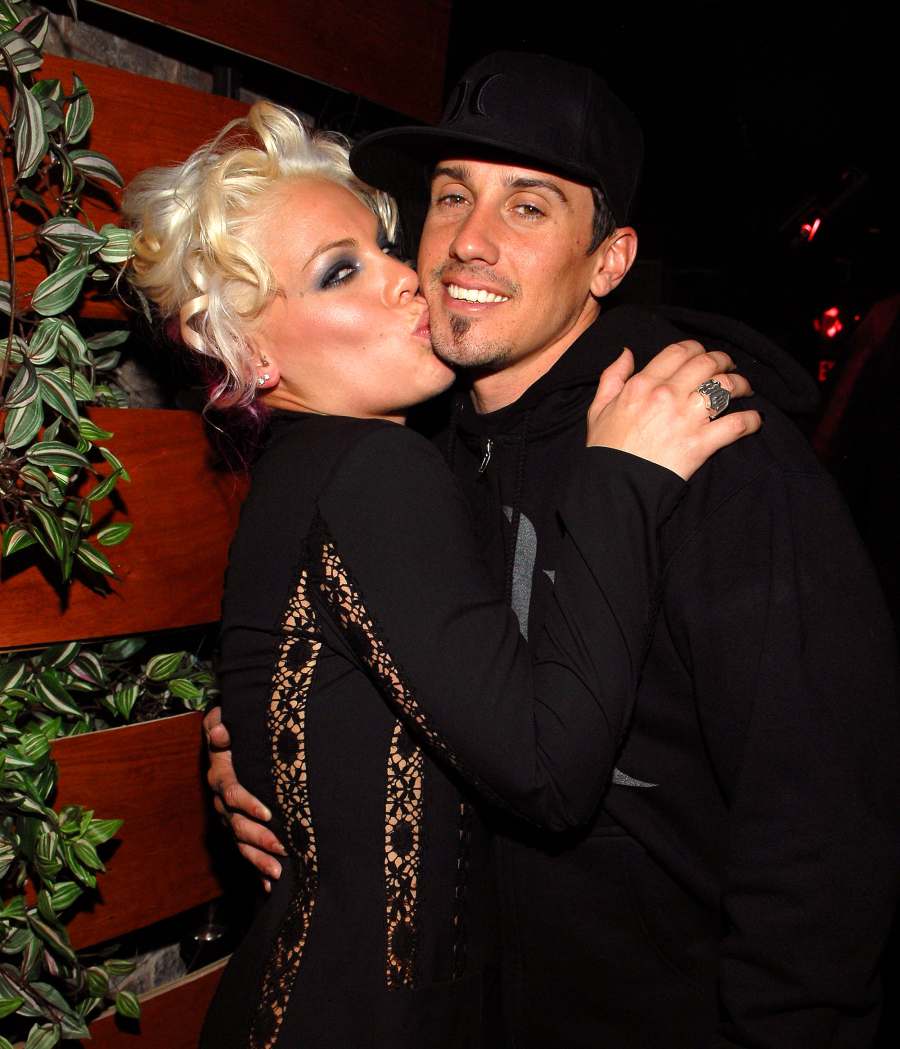 Pink and Carey Hart