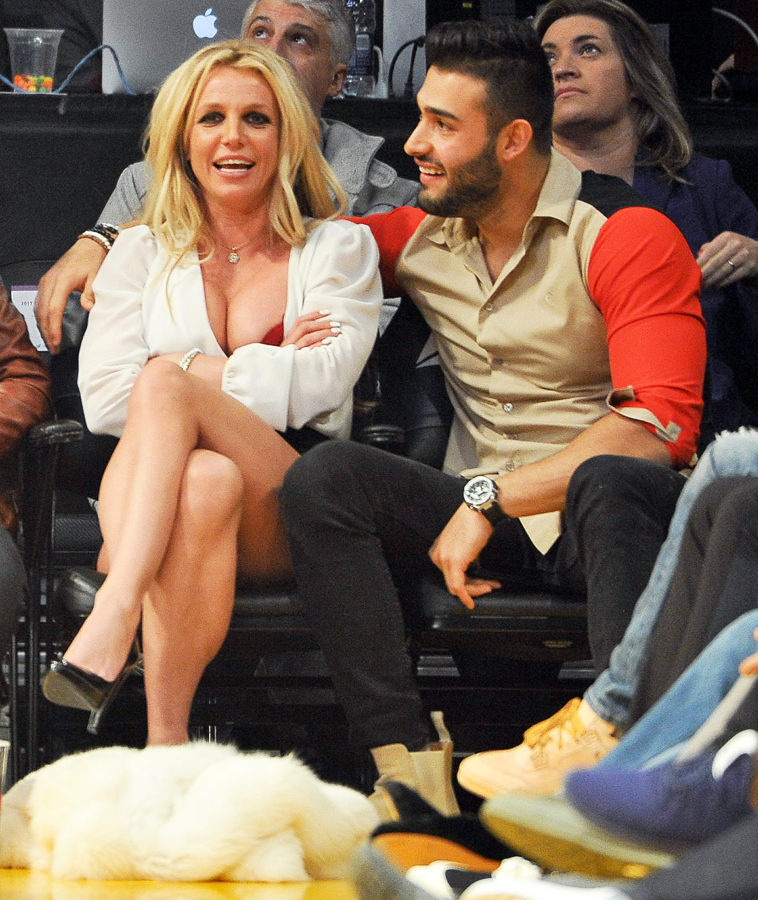 Britney Spears and Sam Asghari