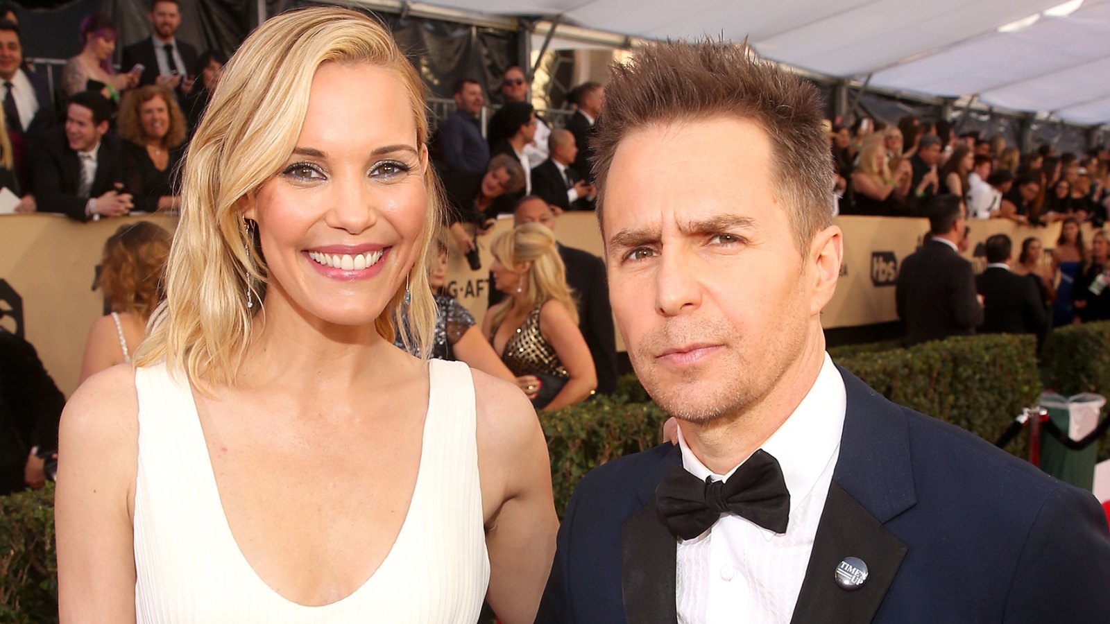 Leslie Bibb and Sam Rockwell