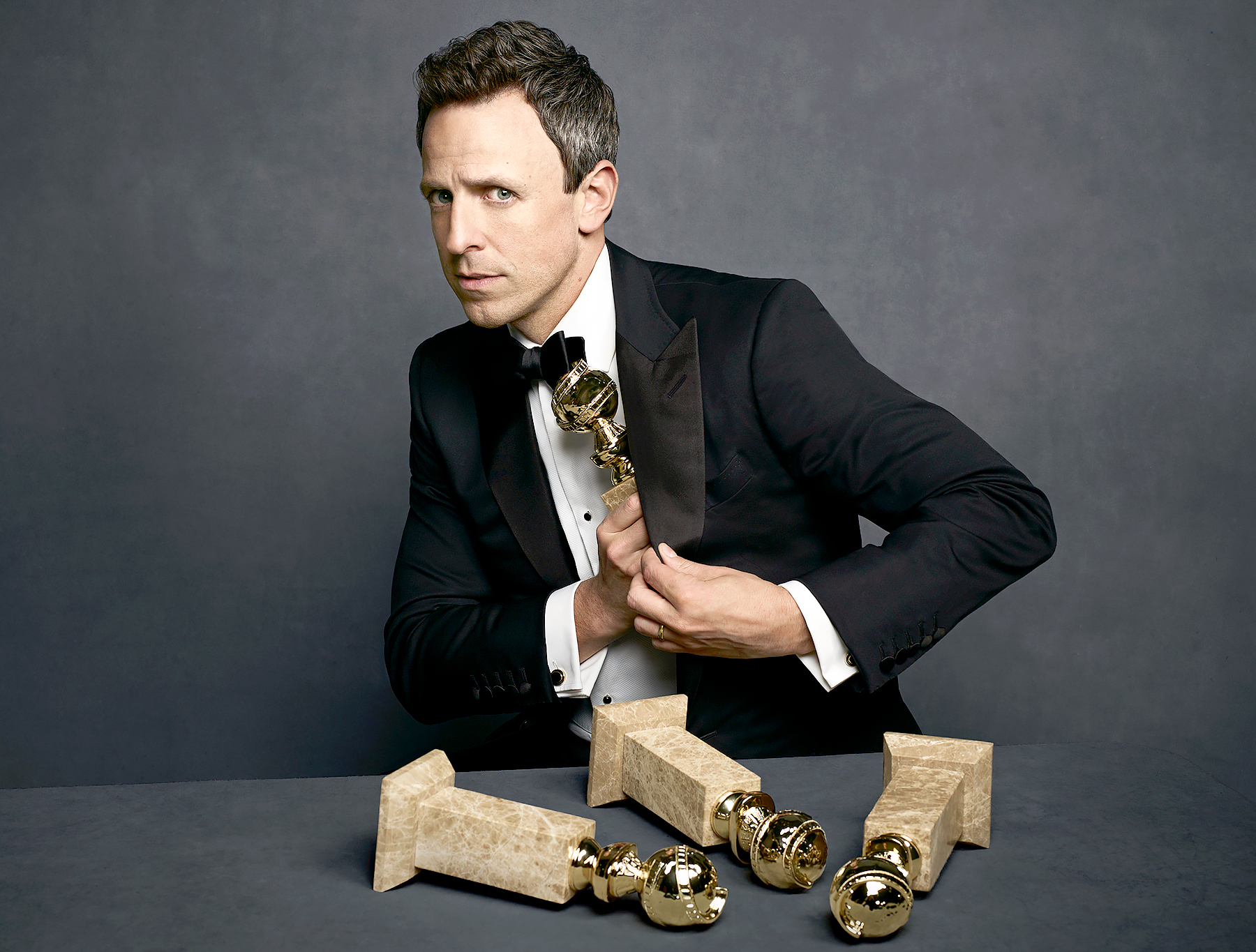 Host Seth Meyers