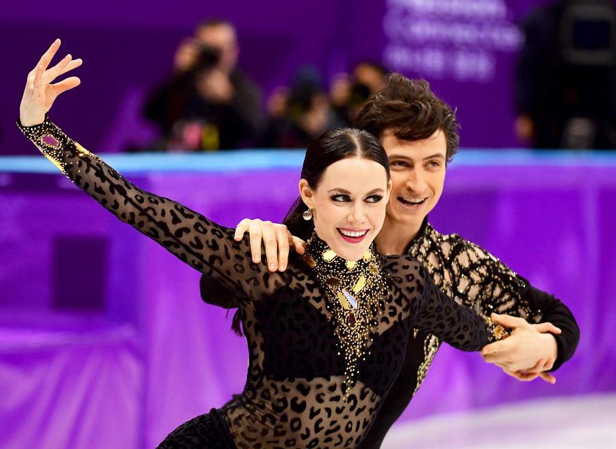 Tessa Virtue and Scott Moir