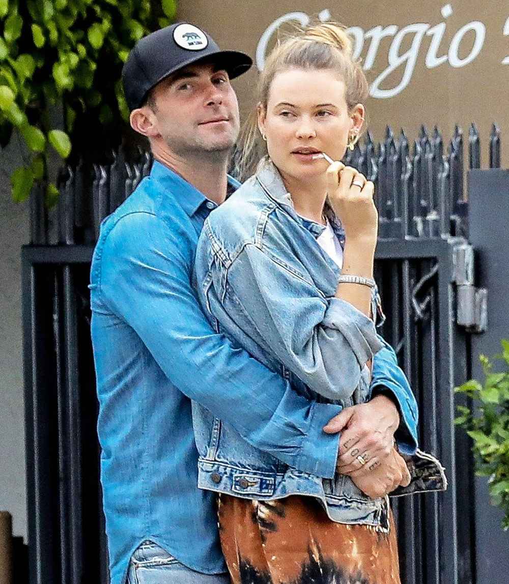 Adam Levine Behati Prinsloo