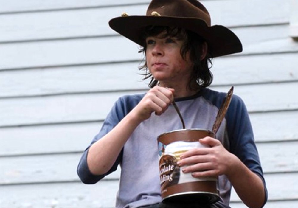 walking dead carl annoying