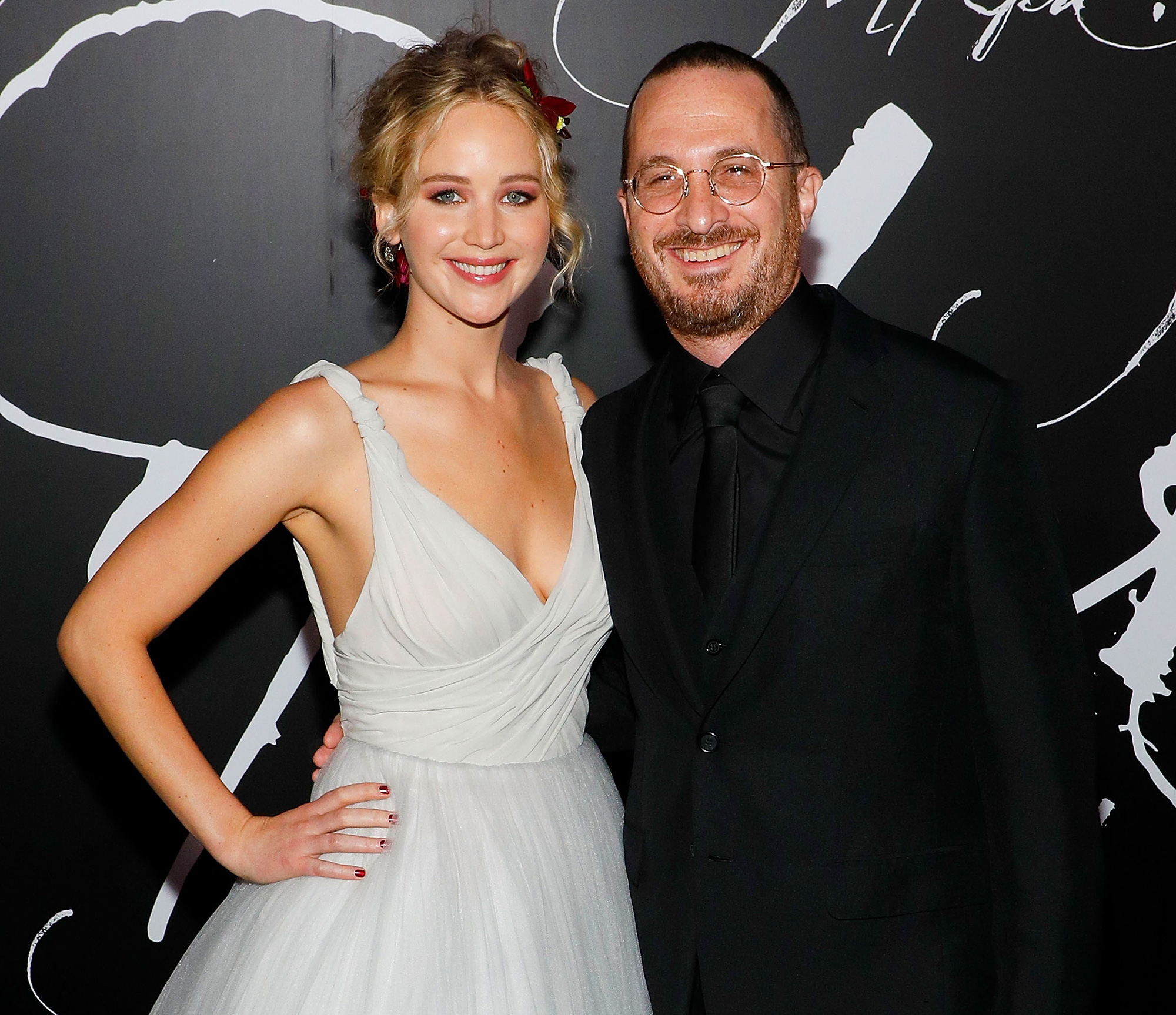 Jennifer Lawrence and Darren Aronofsky