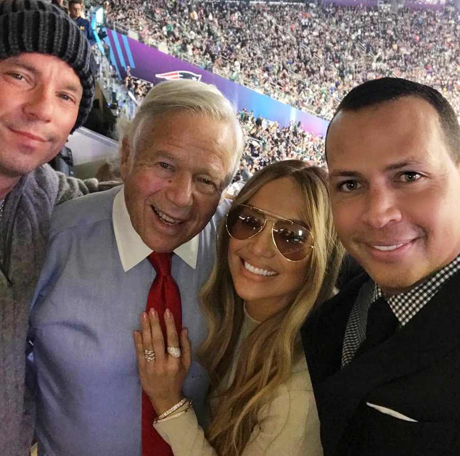 Jennifer Lopez Alex Rodriguez Super Bowl