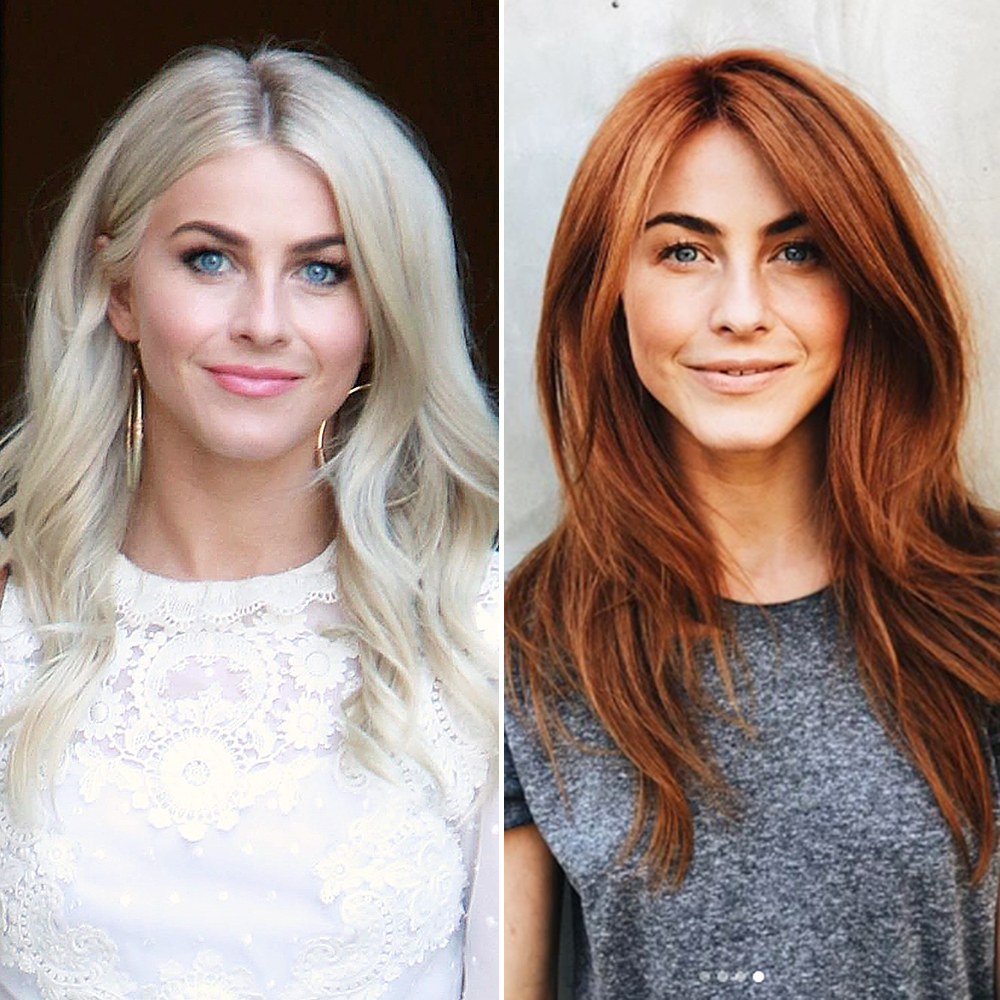 Julianne Hough hair transformation