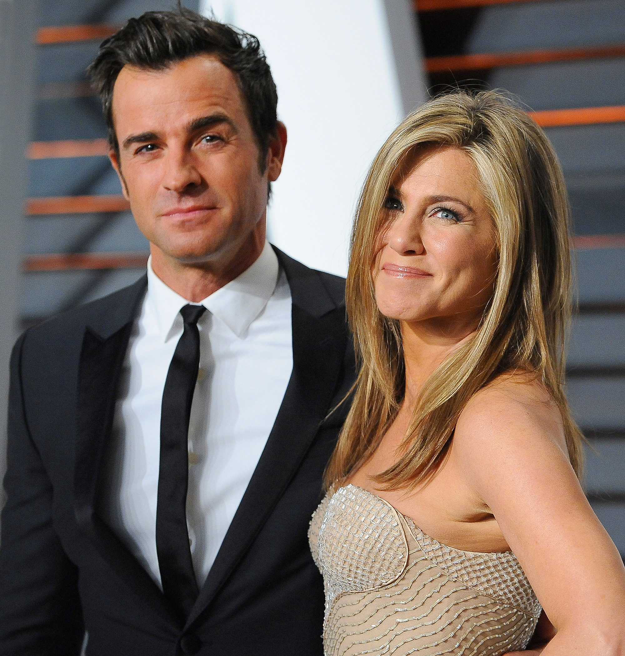 Justin Theroux and actress Jennifer Aniston
