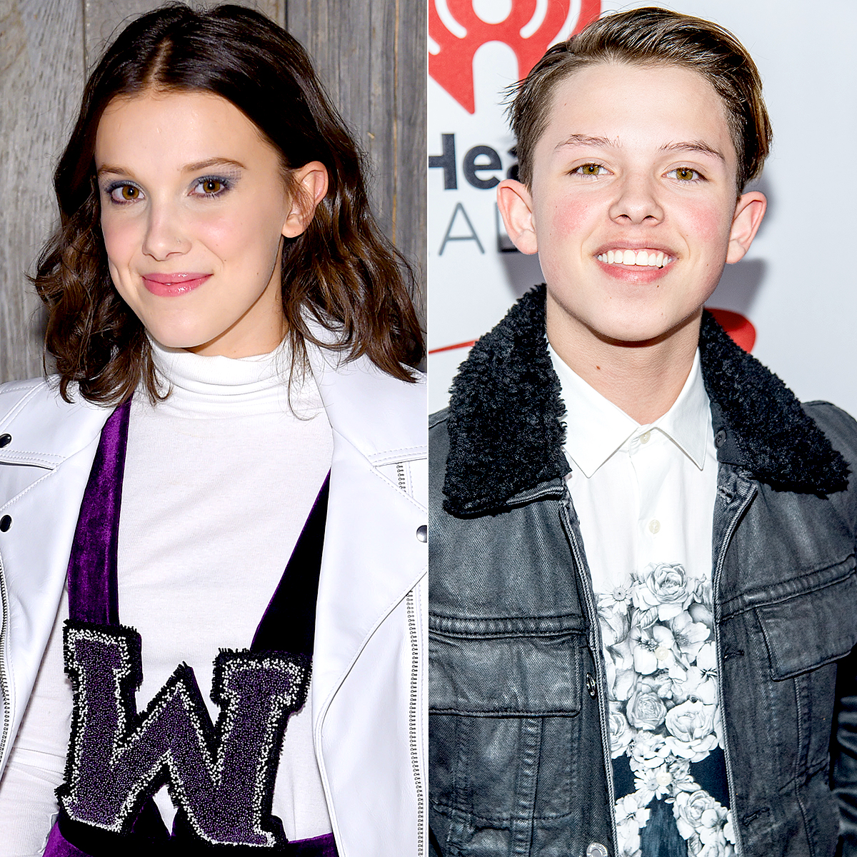 Millie Bobby Brown and Jacob Sartorius