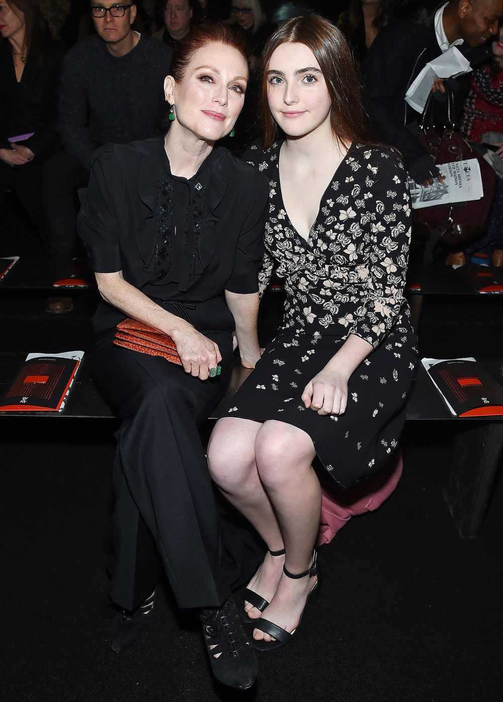 New York Fashion Week, Julianne Moore, Liv Freundlich, Bottega Venetta