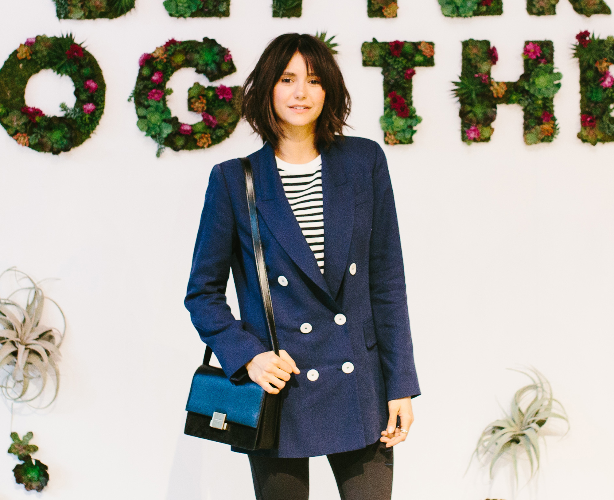 Nina Dobrev at the Create and Cultivate Conference.