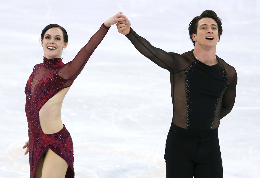 Tessa Virtue and Scott Moir