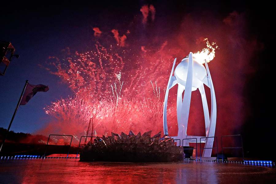 Opening Ceremony PyeongChang 2018 Winter Olympic Games olympic torch