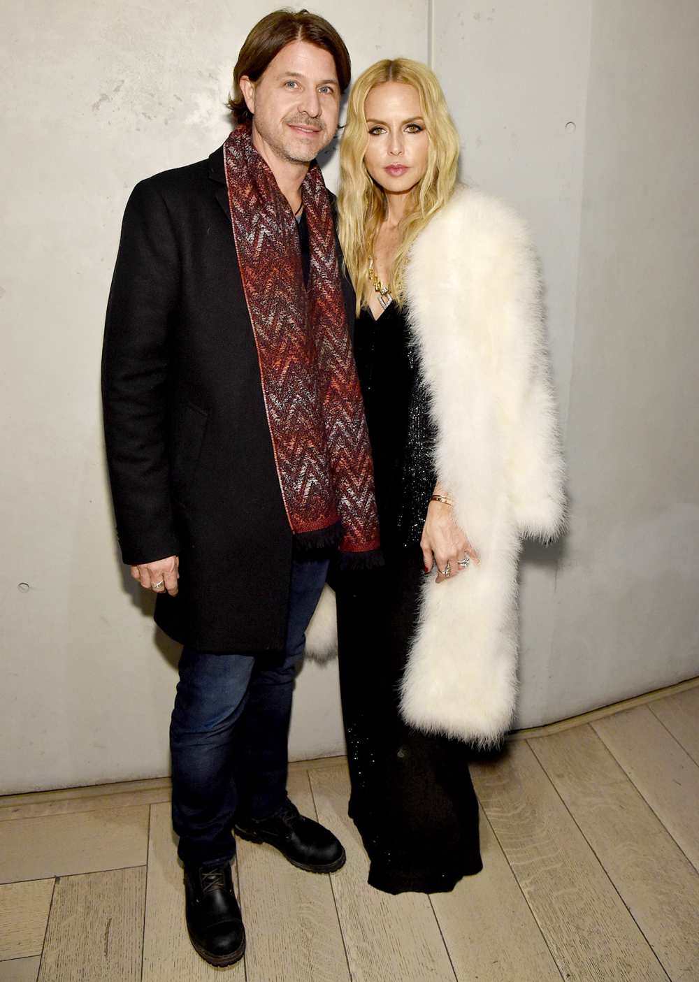 Rachel Zoe and Rodger Berman