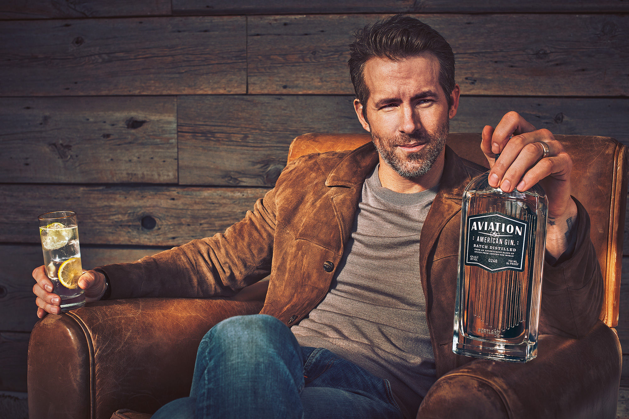 Ryan Reynolds Is the New Owner of Aviation American Gin