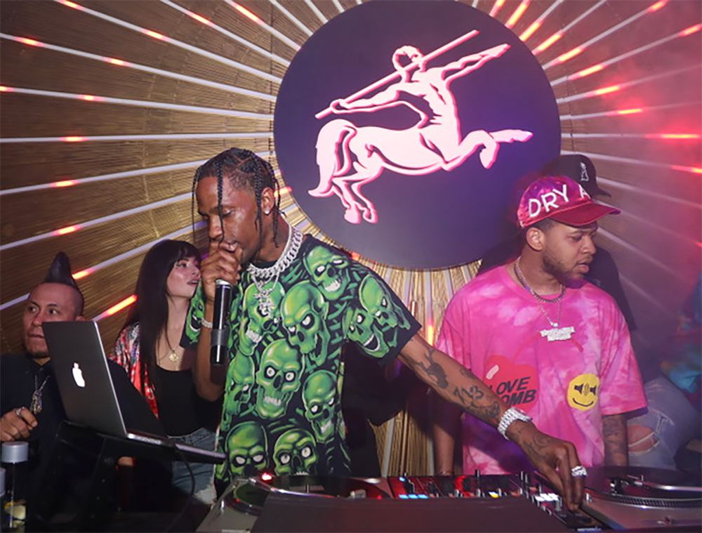 Travis Scott, MVP Weekend, Avenue Los Angeles, Remy Martin