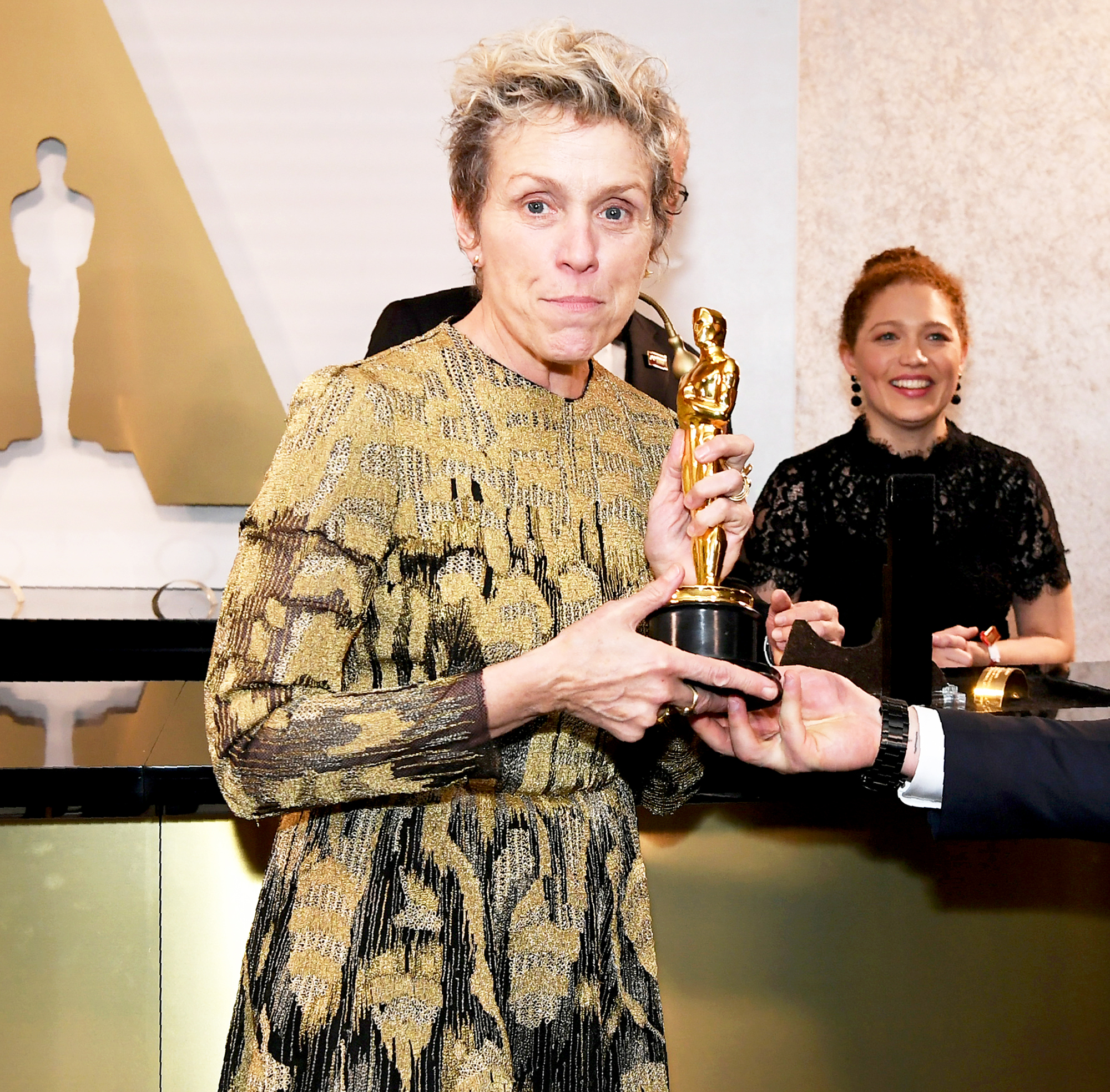 Frances McDormand attends the 90th Annual Academy Awards Governors Ball at the Hollywood & Highland Center on March 4, 2018, in Hollywood, California.