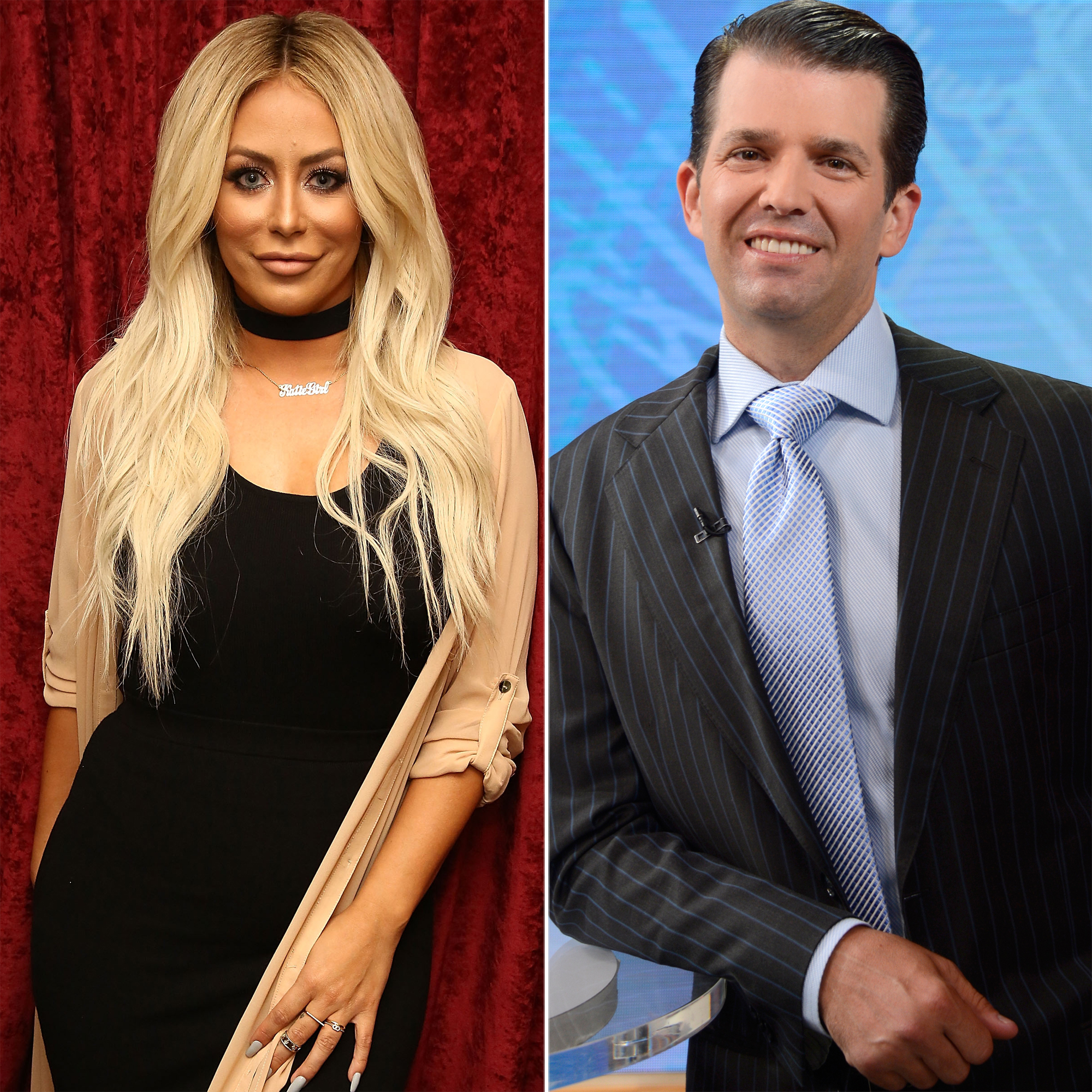 Aubrey O'Day and Donald Trump Jr. song DJT