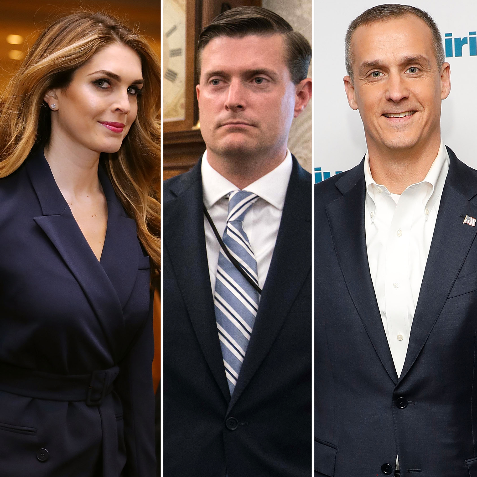 Hope Hicks, Rob Porter and Corey Lewandowski love triangle