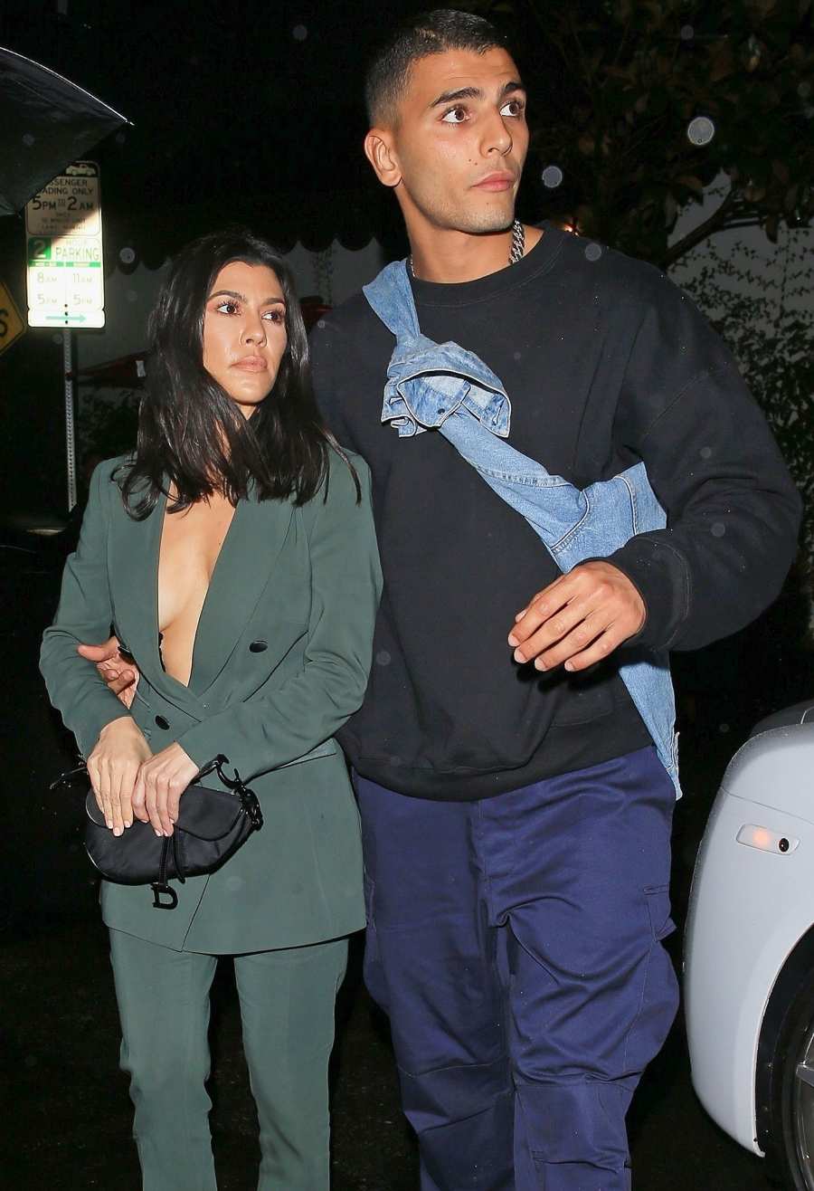 Kourtney Kardashian, Younes Bendjima, Tristan Thompson, Birthday Party