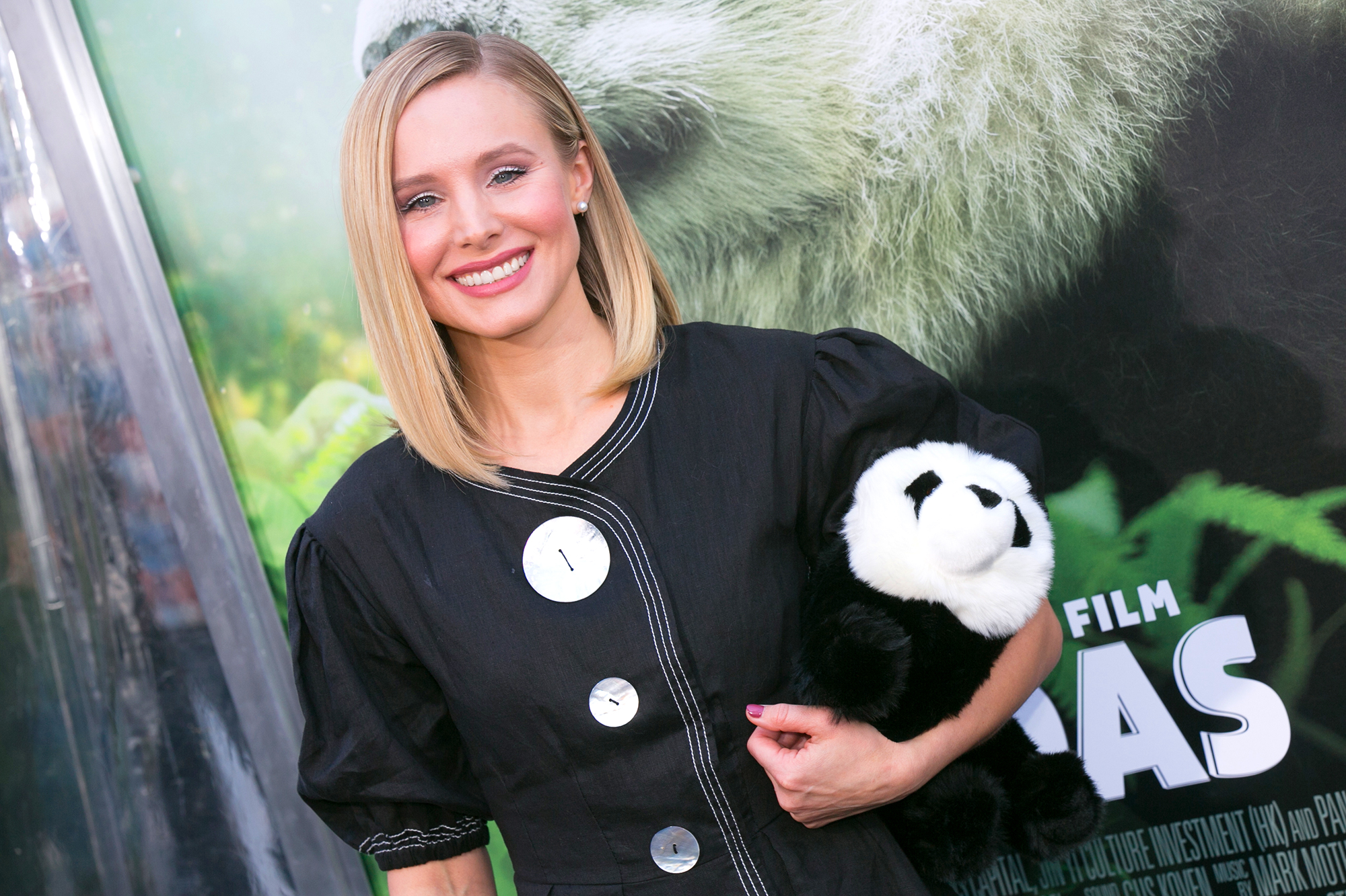 Kristen Bell pandas daughters