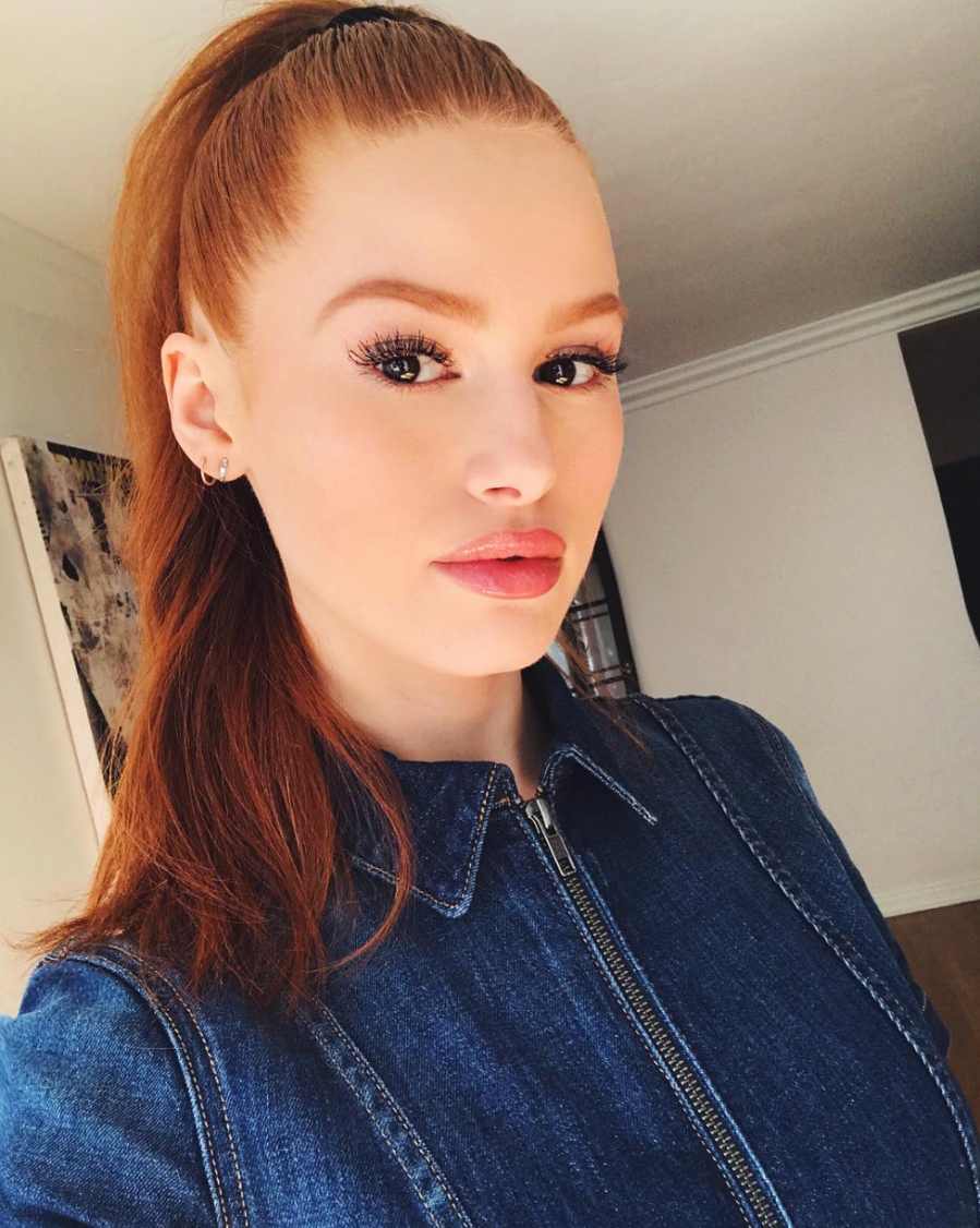 Madelaine Petsch ponytail