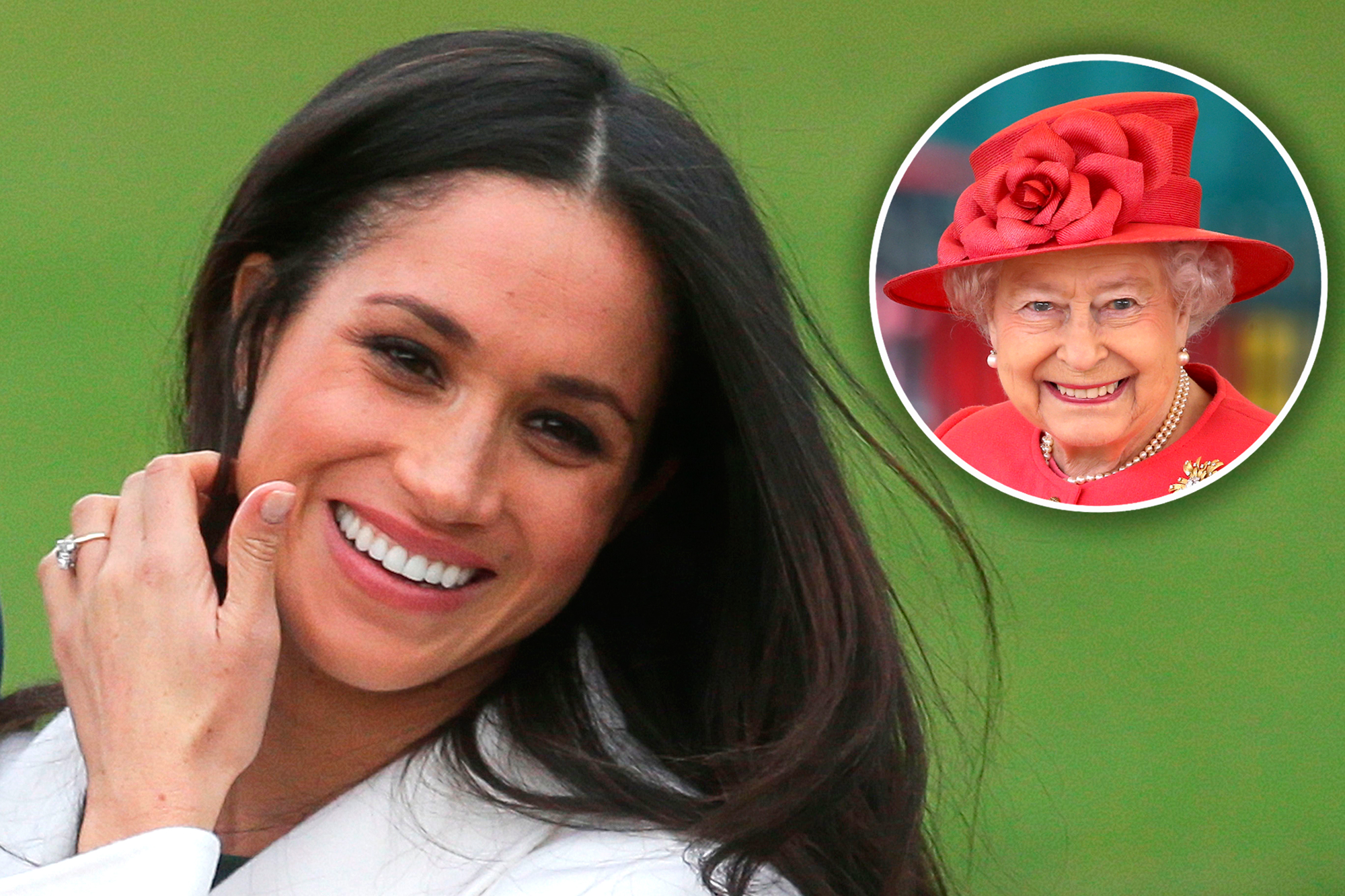Meghan Markle and Queen Elizabeth II