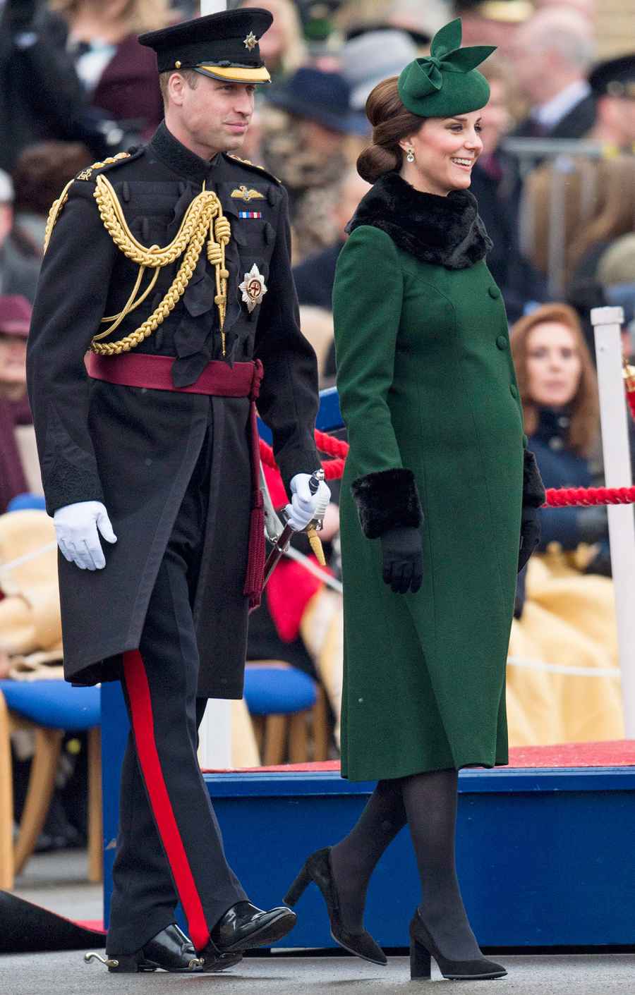 Prince William, Kate Middleton, Irish Guards St Patrick's Day Parade