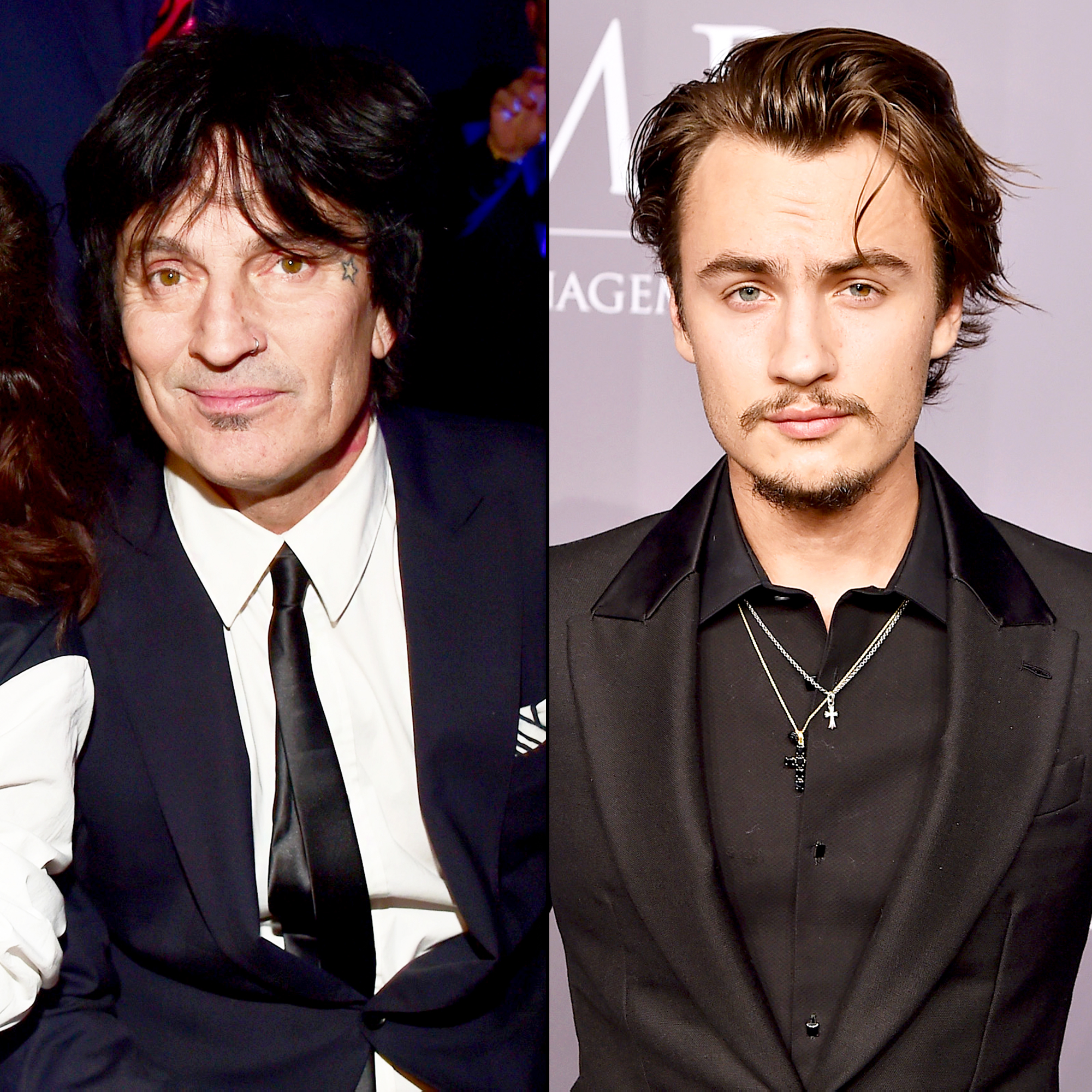 Tommy Lee and son Brandon