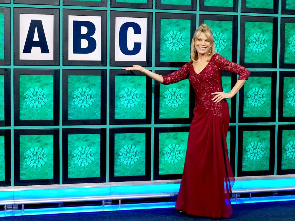 Vanna White Wheel of Fortune