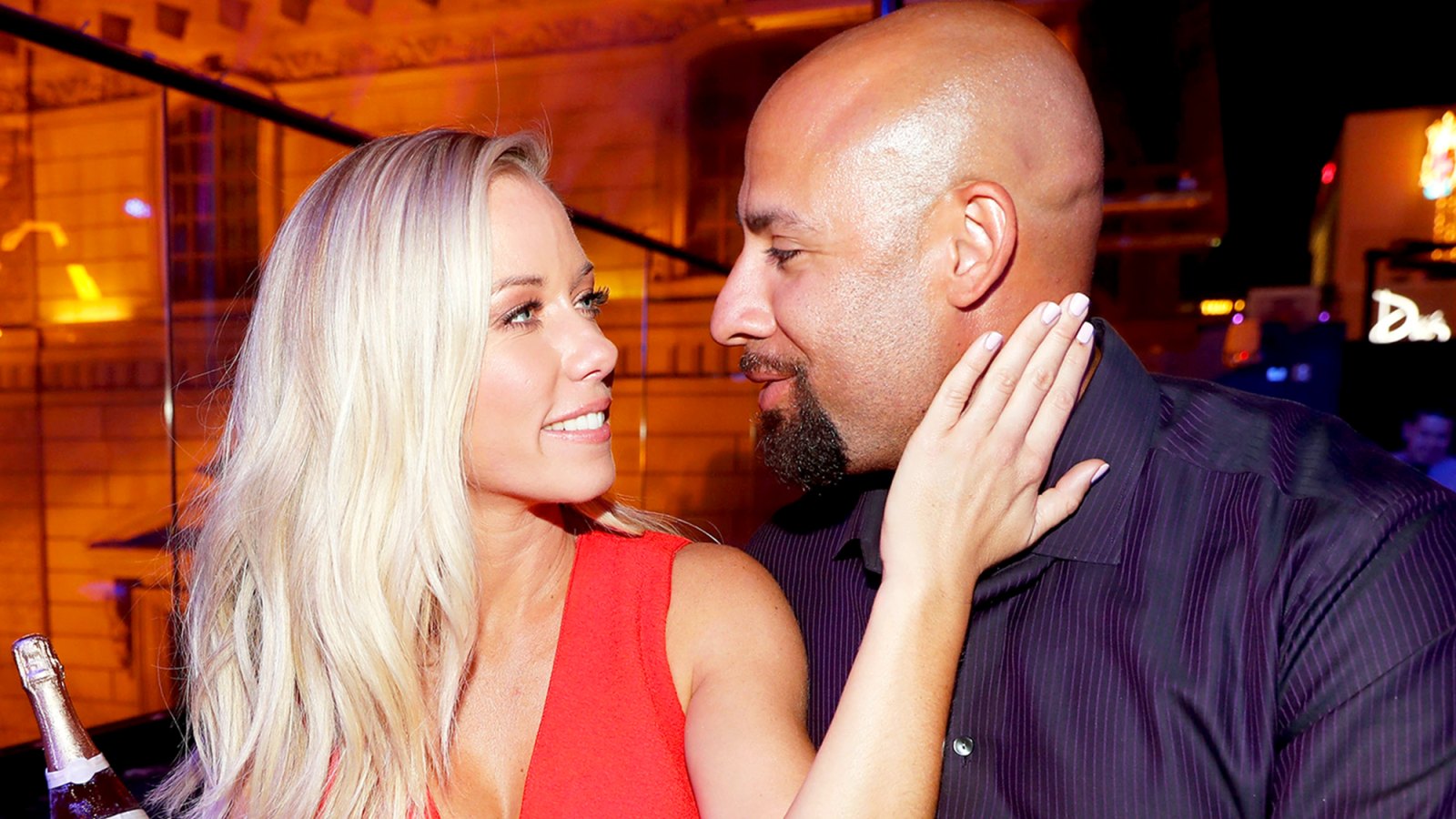 Kendra Wilkinson and Hank Baskett celebrate the 2017 premiere celebration for WE tv's "Kendra on Top" in Las Vegas, Nevada.