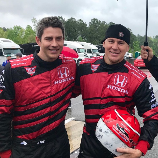 Arie Luyendyk Jr. and Channing Tatum