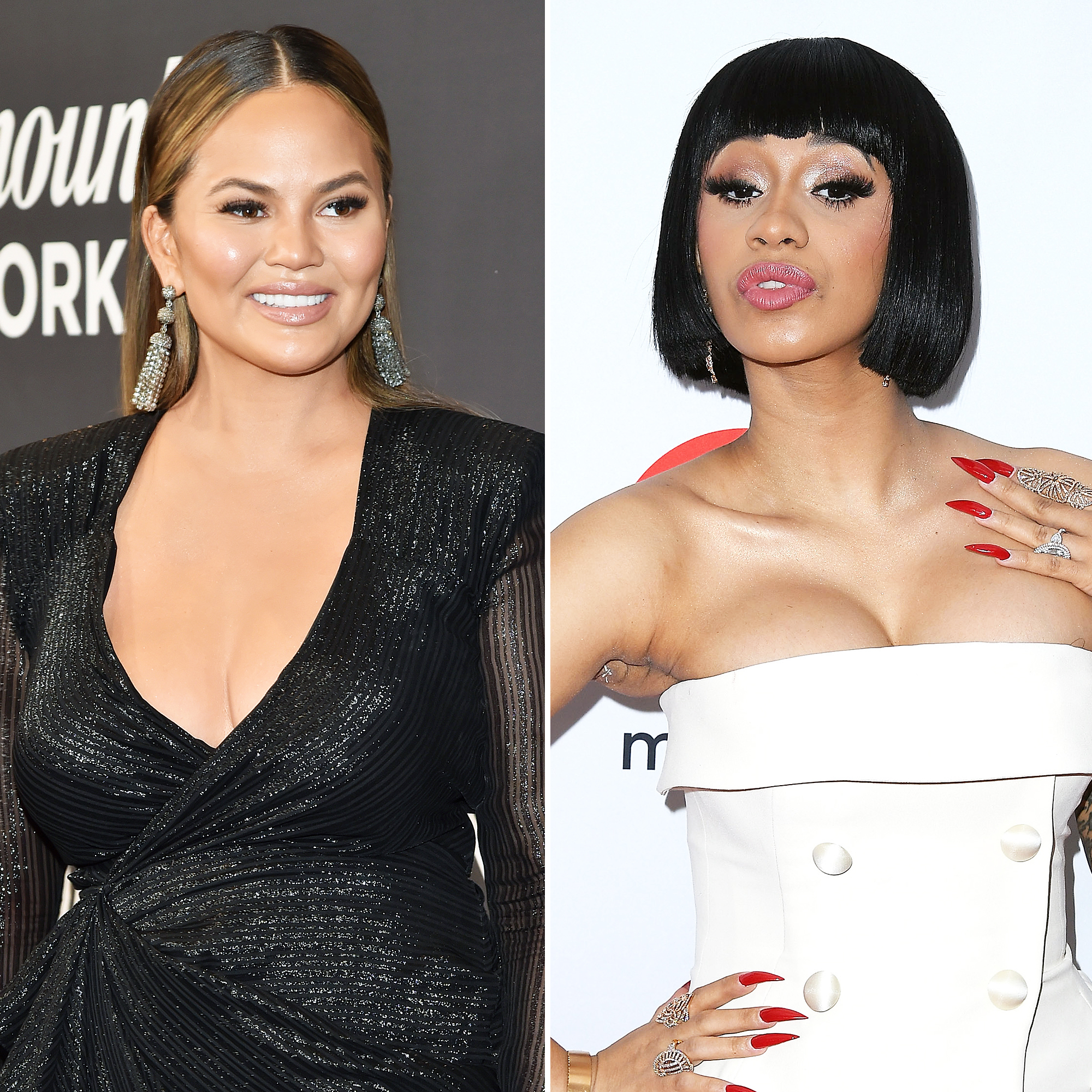 Chrissy Teigen Reacts to Cardi B Threesome Lyric in She Bad