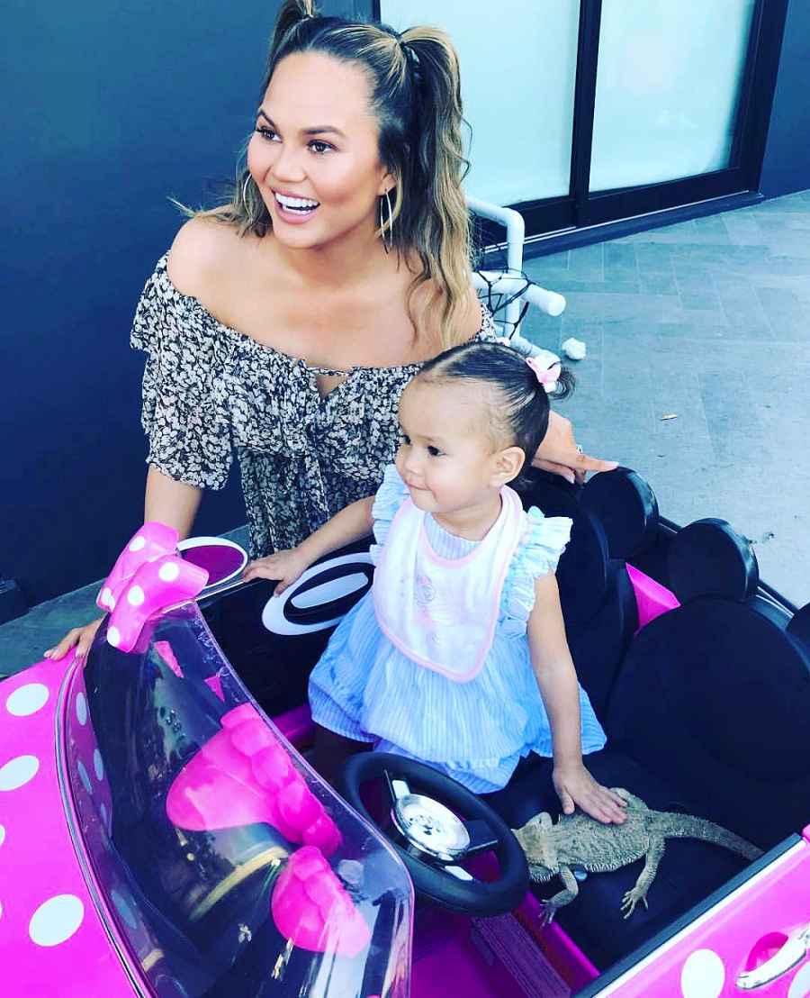 Chrissy Teigen, Luna, Birthday Party, Sesame Street, John Legend