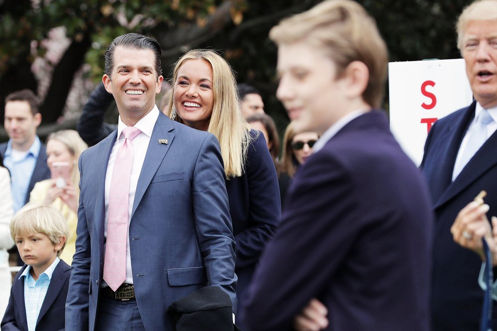 Donald Trump Jr. Vanessa Trump Easter Egg Roll