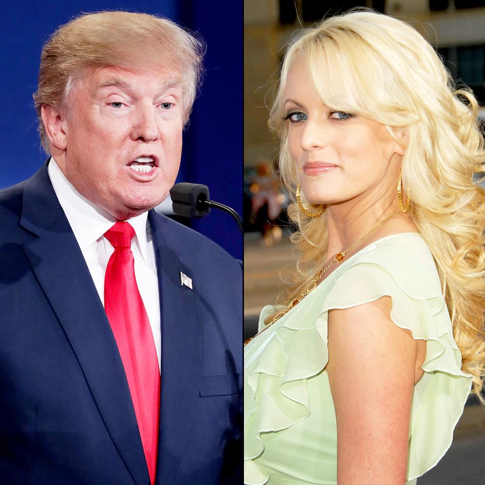 Donald Trump and Stormy Daniels