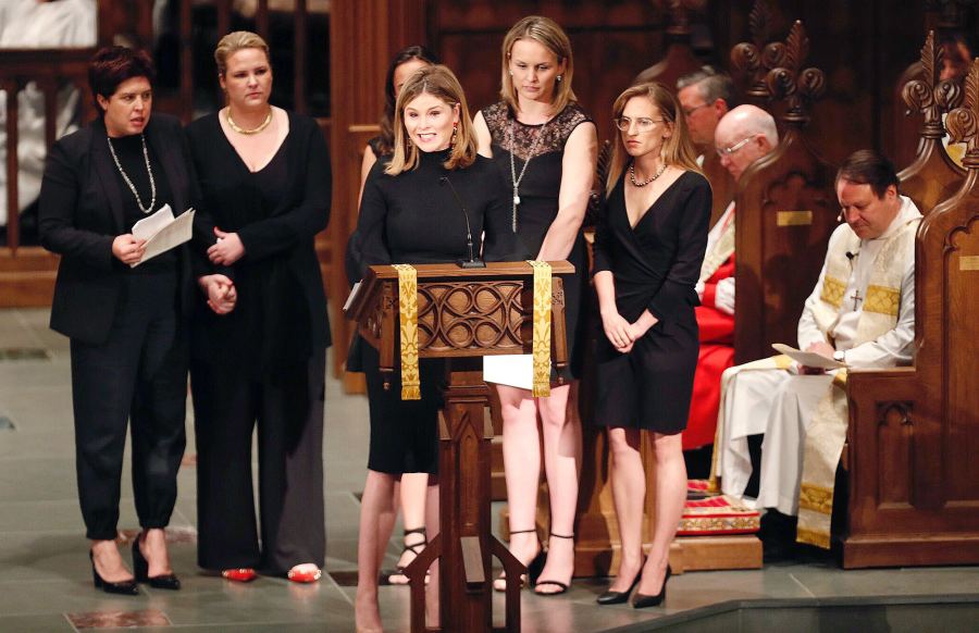 Jenna Bush Hager, Barbara Bush, Funeral, St. Martin's Episcopal Church