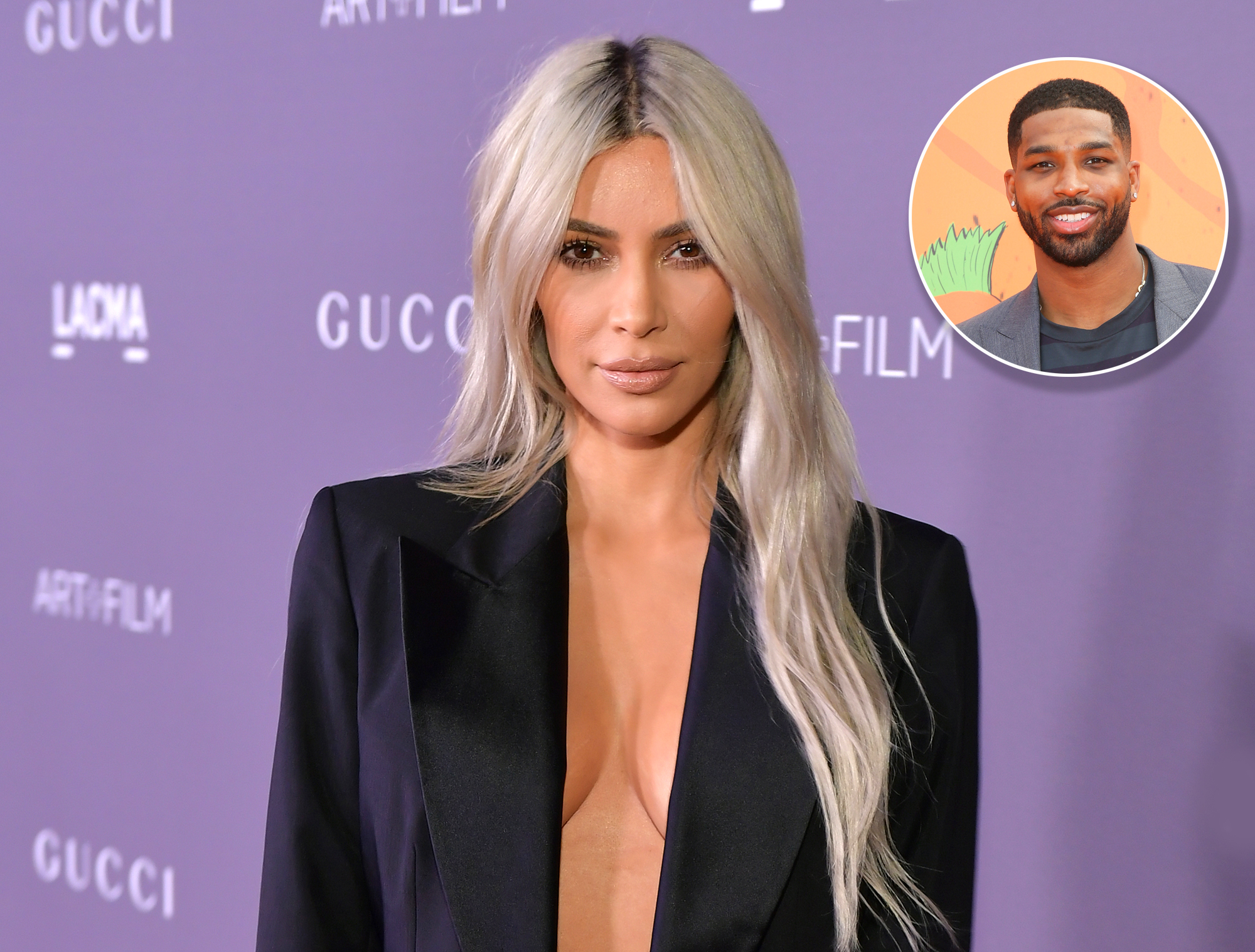 Kim Kardashian and Tristan Thompson