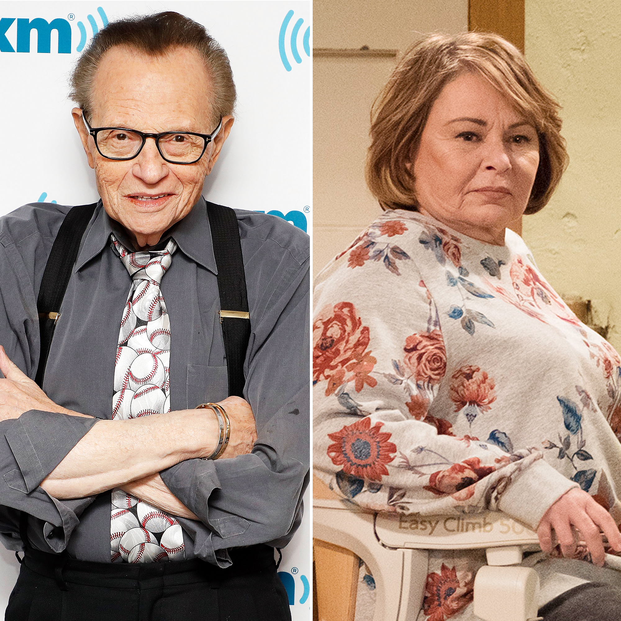 Larry King Thinks Roseanne Has Great Political Balance