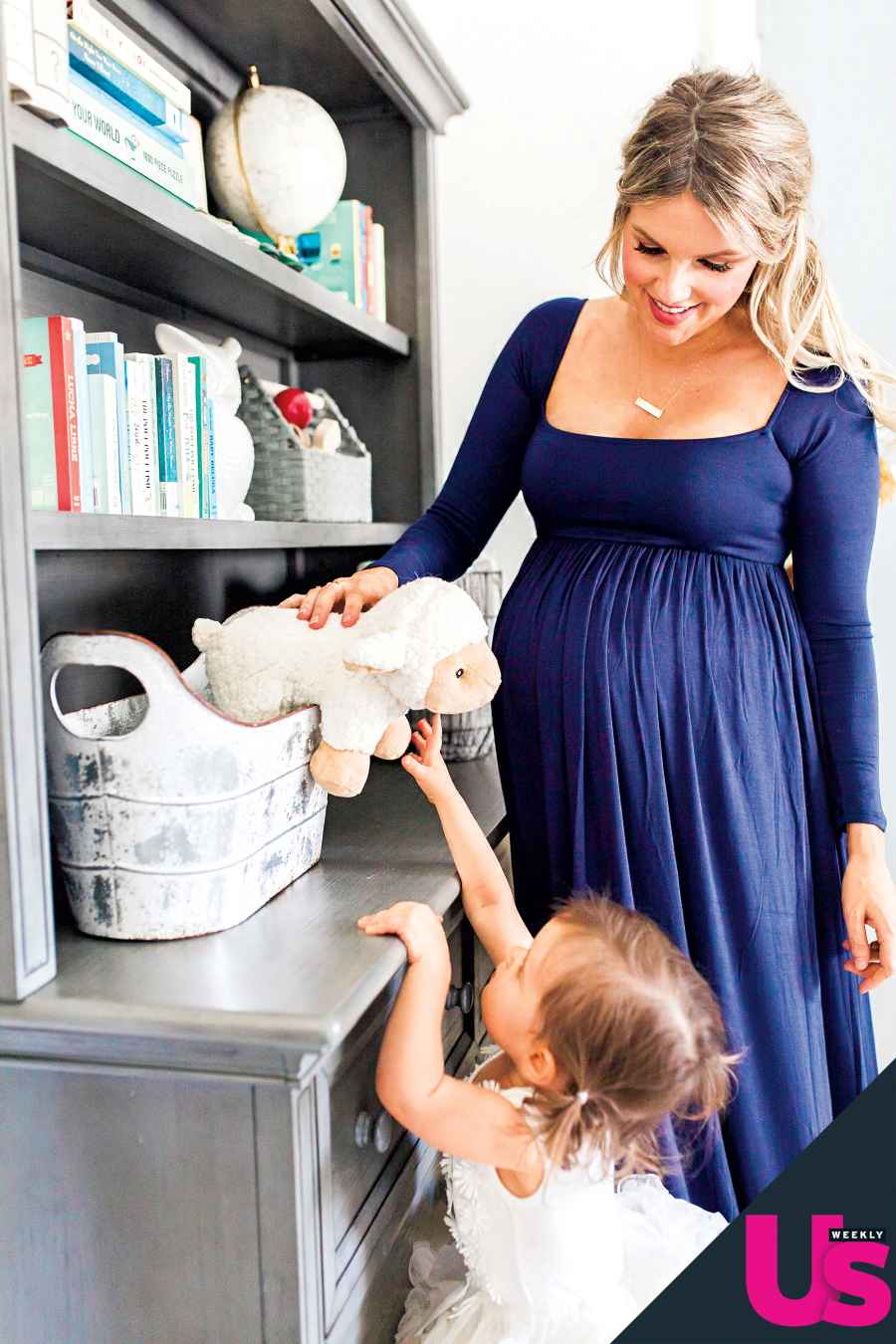 Ali Fedotowsky and Molly Nursery