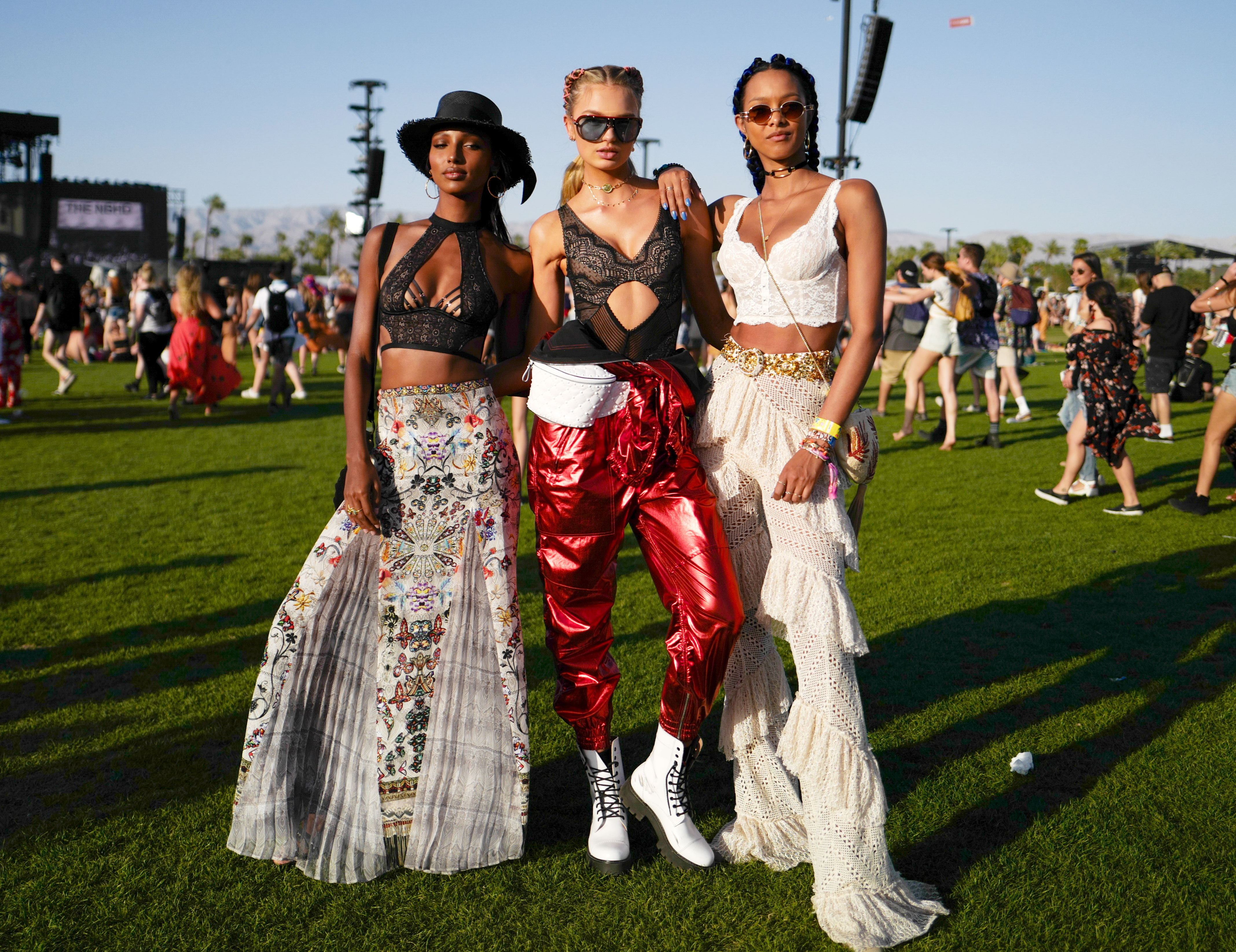 Lais Ribeiro, Romee Strijd and Jasmine Tookes