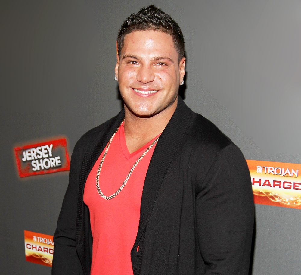 Ronnie Ortiz-Magro attends the "Jersey Shore" Final Season premiere at Bagatelle in New York City.