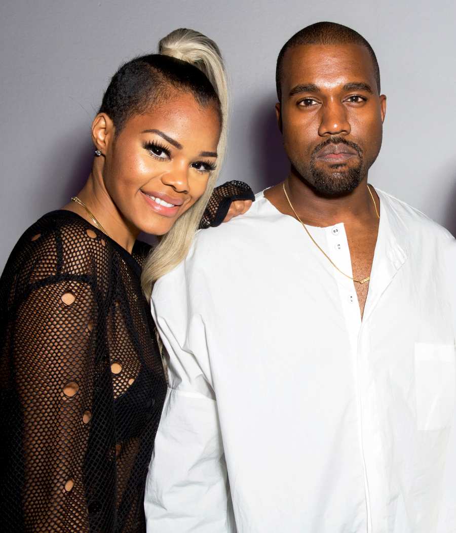 Teyana Taylor and Kanye West