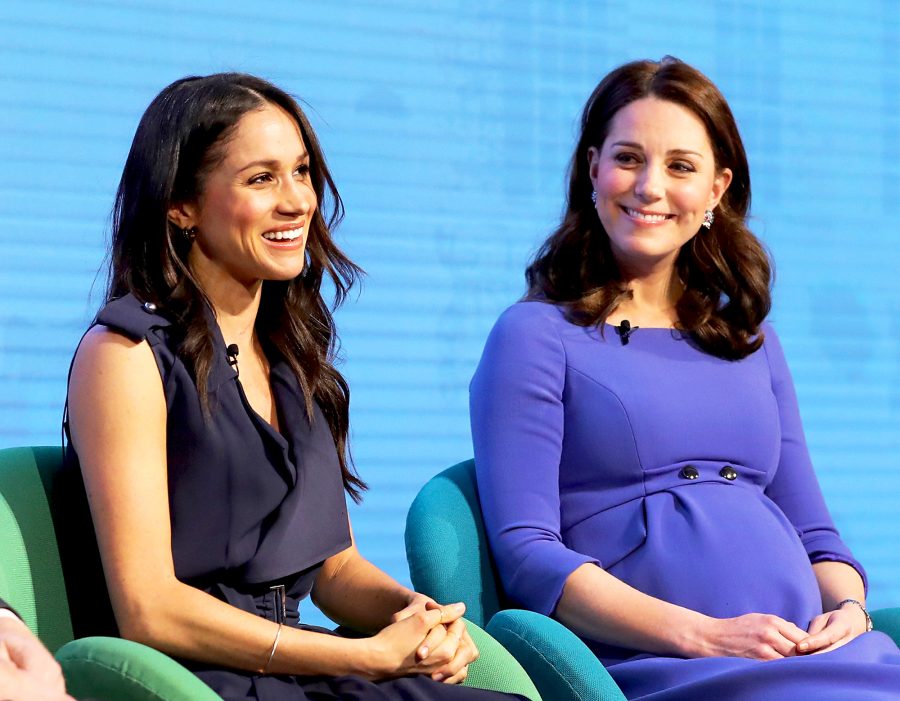 Meghan Markle and Kate Middleton