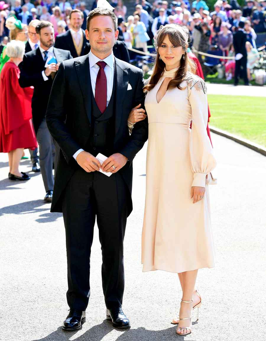 Patrick J. Adams and wife Troian Bellisario Royal Wedding Gallery