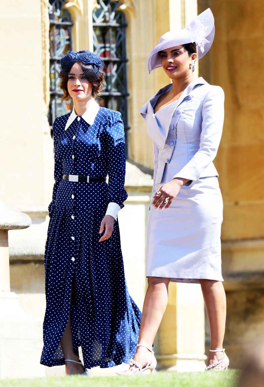 Abigail Spencer and Priyanka Chopra Royal Wedding Gallery