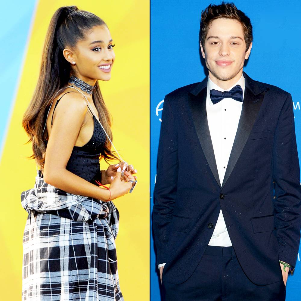 Ariana Grande and Pete Davidson