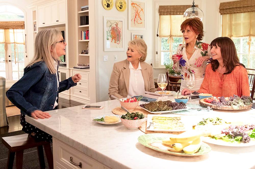 Candice Bergen, Jane Fonda, Diane Keaton, and Mary Steenburgen in ‘Book Club‘